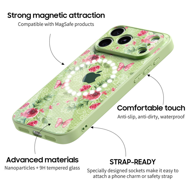 Sakura Spreads - iPhone Glass Case