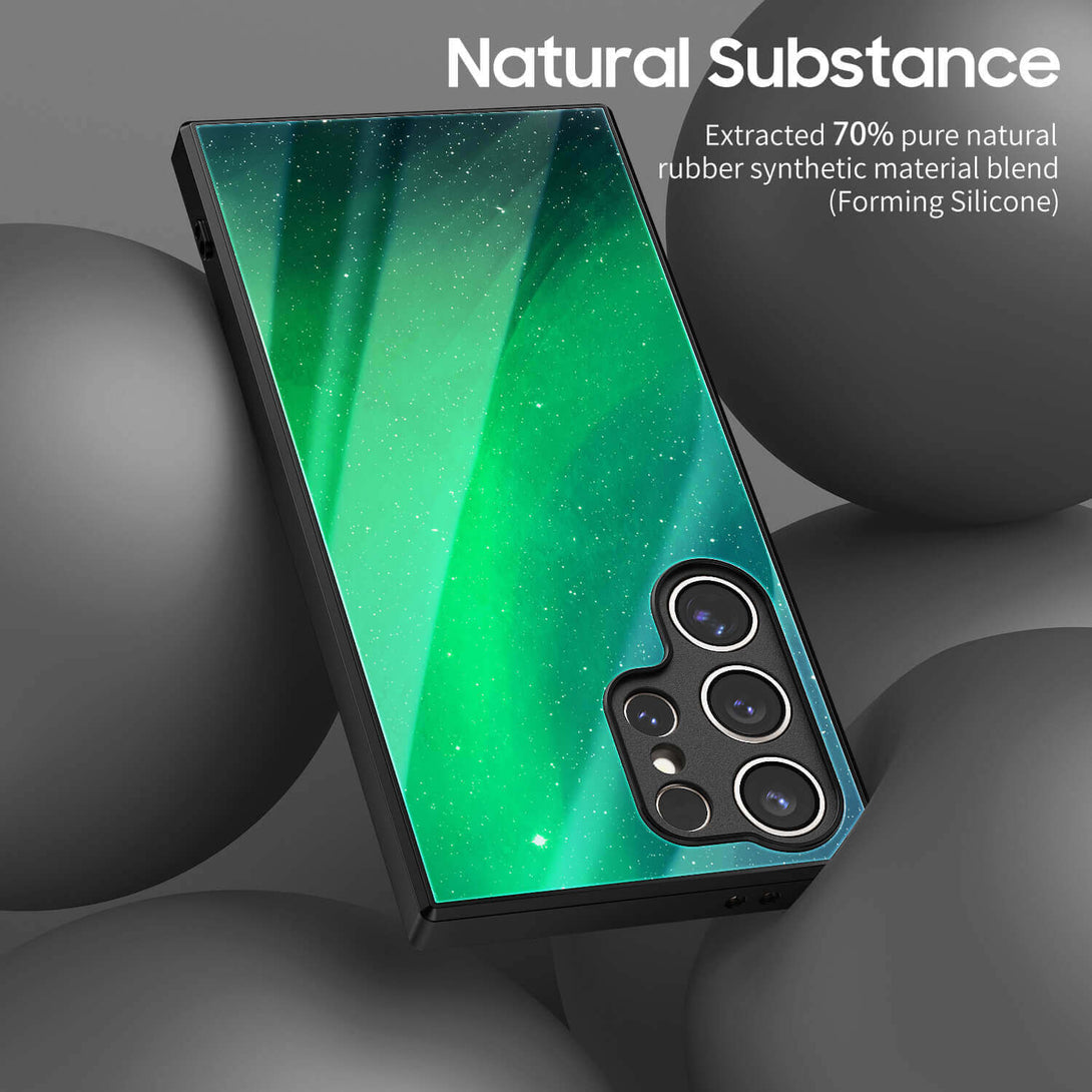Blauw lichtgradiënt - Samsung hoesje