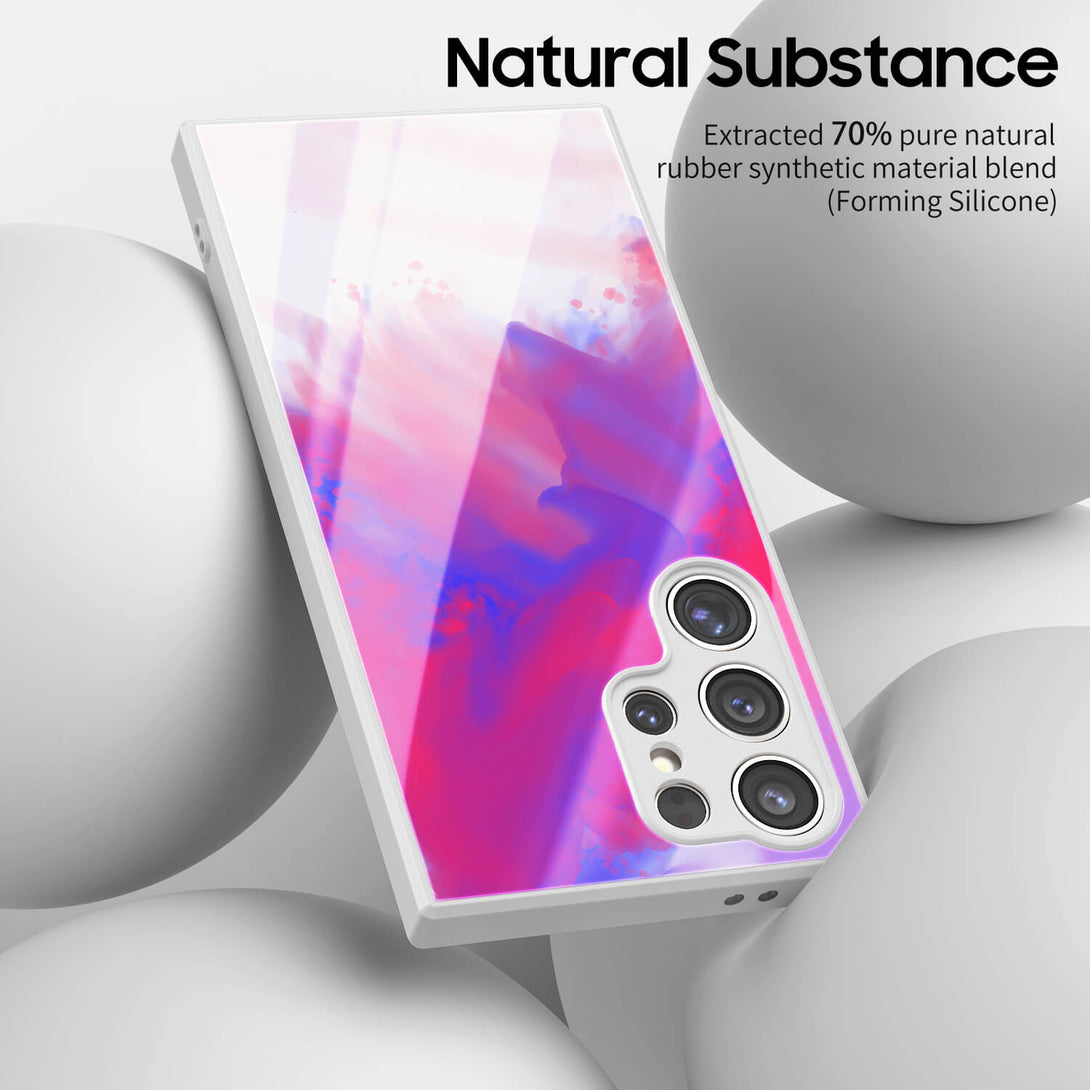 Blue White - Samsung Case