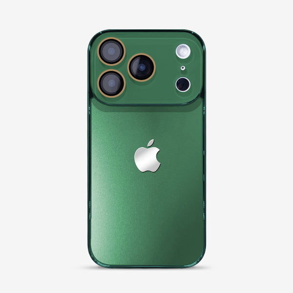 Zilver Wit - iPhone Case (Lensbescherming)