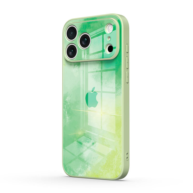 Green Shade - iPhone Glass Case
