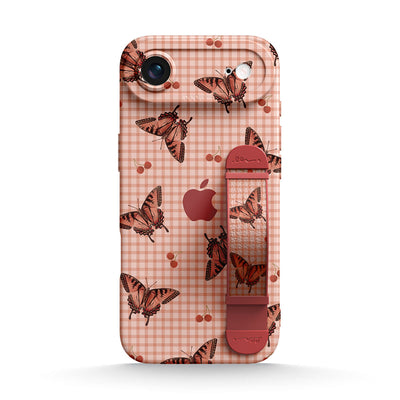 Dancing With Butterflies - iPhone Wrist Strap Case