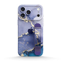 Purple Chalcedony - iPhone Wrist Strap Case