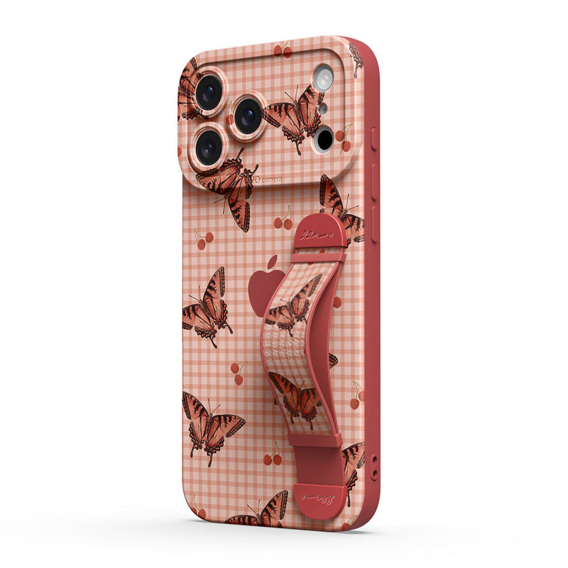 Dancing With Butterflies - iPhone Wrist Strap Case