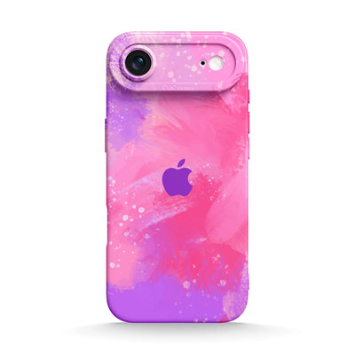 Pink Purple Coral - iPhone Silicone Case