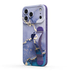 Purple Chalcedony - iPhone Wrist Strap Case