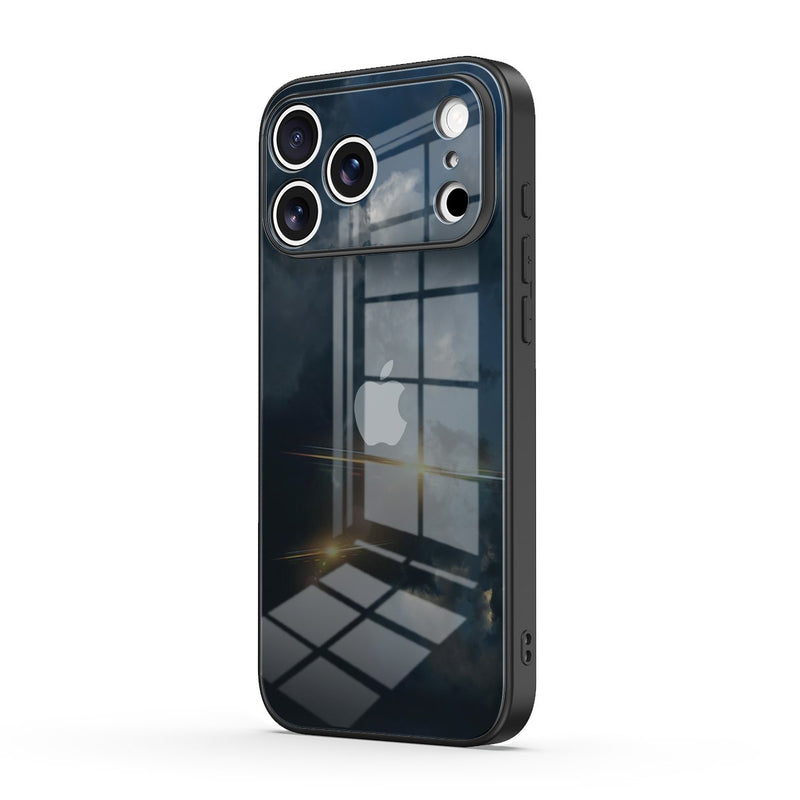 Night Moon - iPhone Glass Case