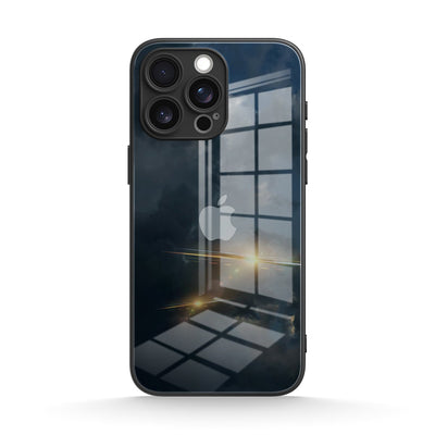 Night Moon - iPhone Glass Case