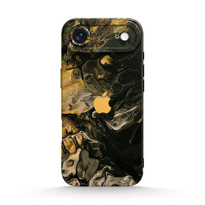 Obsidian Gold - iPhone Silicone Case