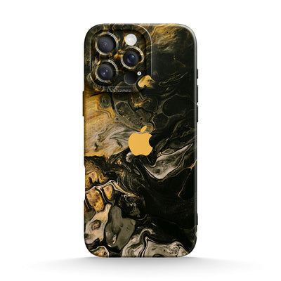 Obsidian Gold - iPhone Silicone Case