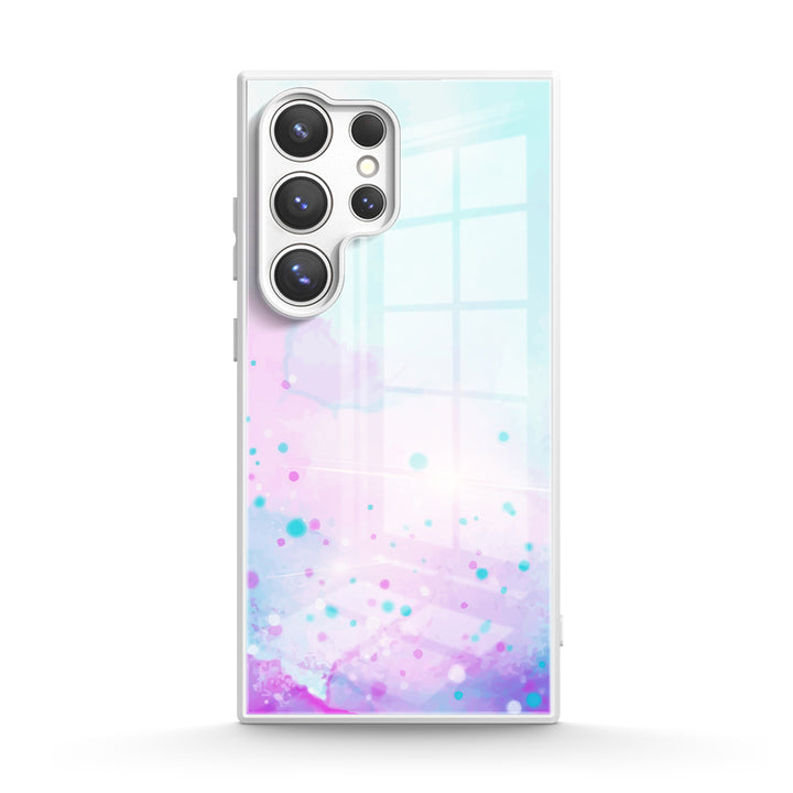 Watercolor Pink Blue - Samsung Case