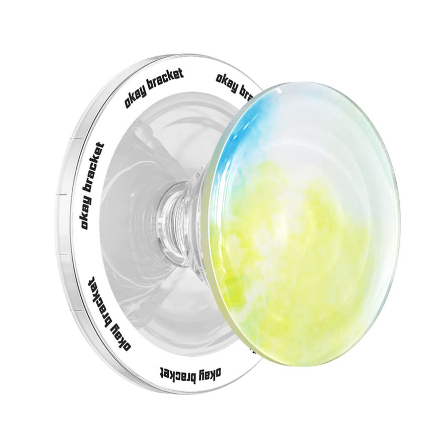 Yellow Blue - AirBag Grip For MagSafe