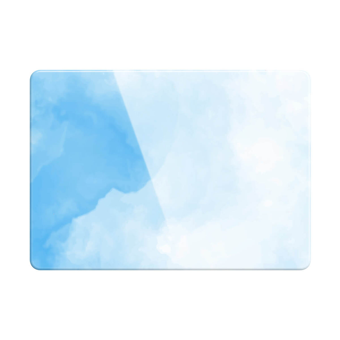 Aquarel Blauw - Macbook Case