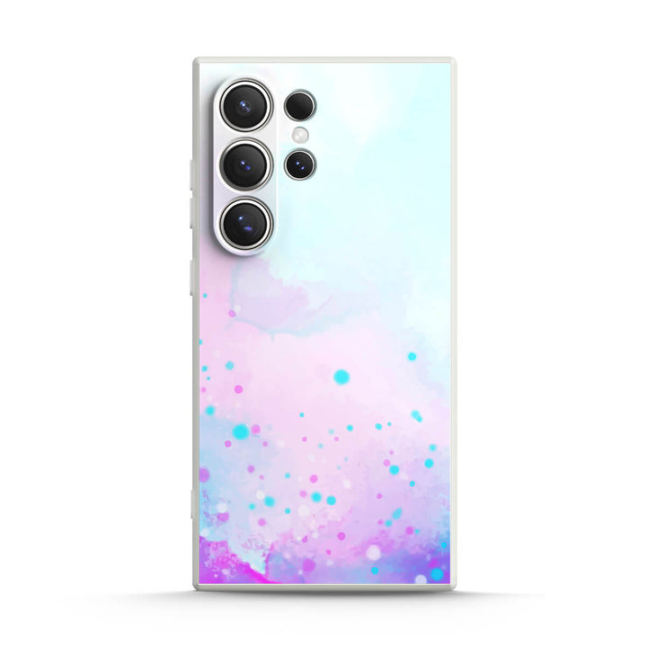 Watercolor Pink Blue - Samsung Case