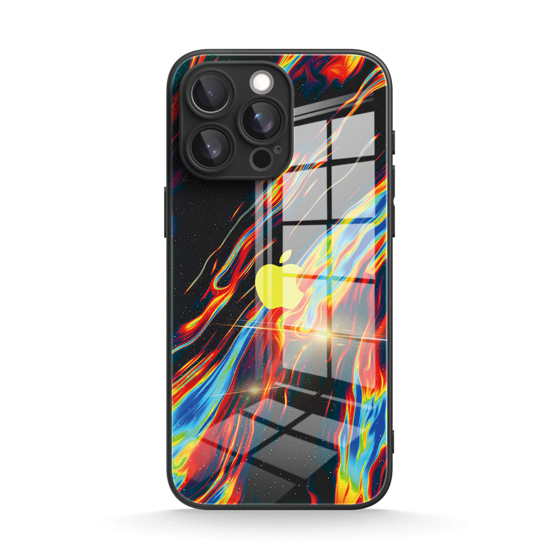 Sporen van sneeuwhoenders - iPhone-hoesje