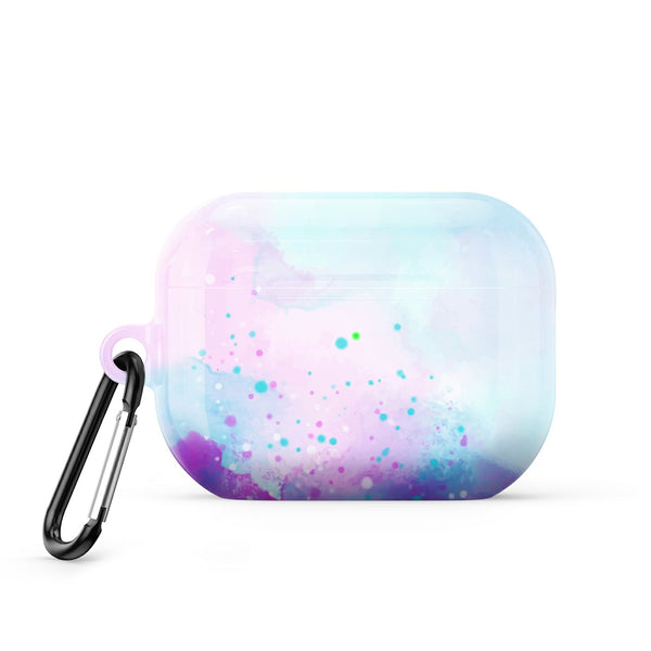 Watercolor Pink Blue - AirPods Case