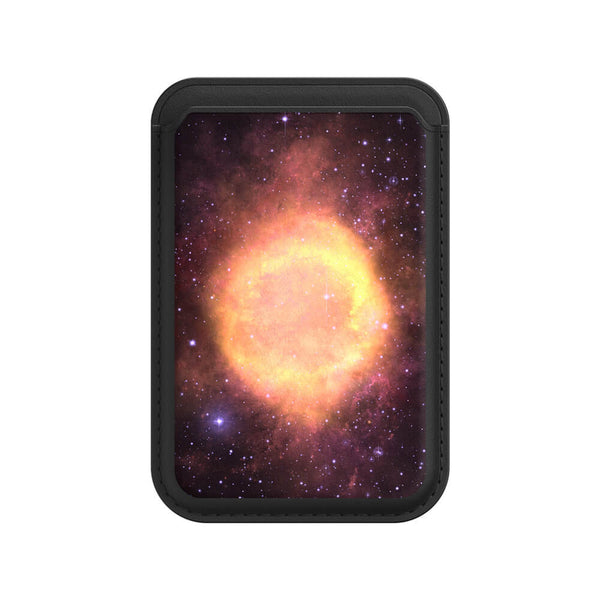 Solar Nebula - iPhone Leather Wallet