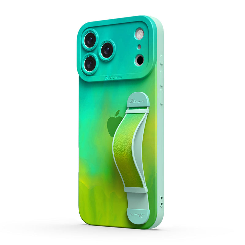 Northern Lights - iPhone Wrist Strap Case