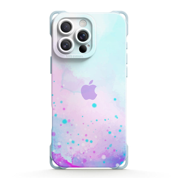 Watercolor Pink Blue - iPhone Ultra Impact Resistant Protective Case