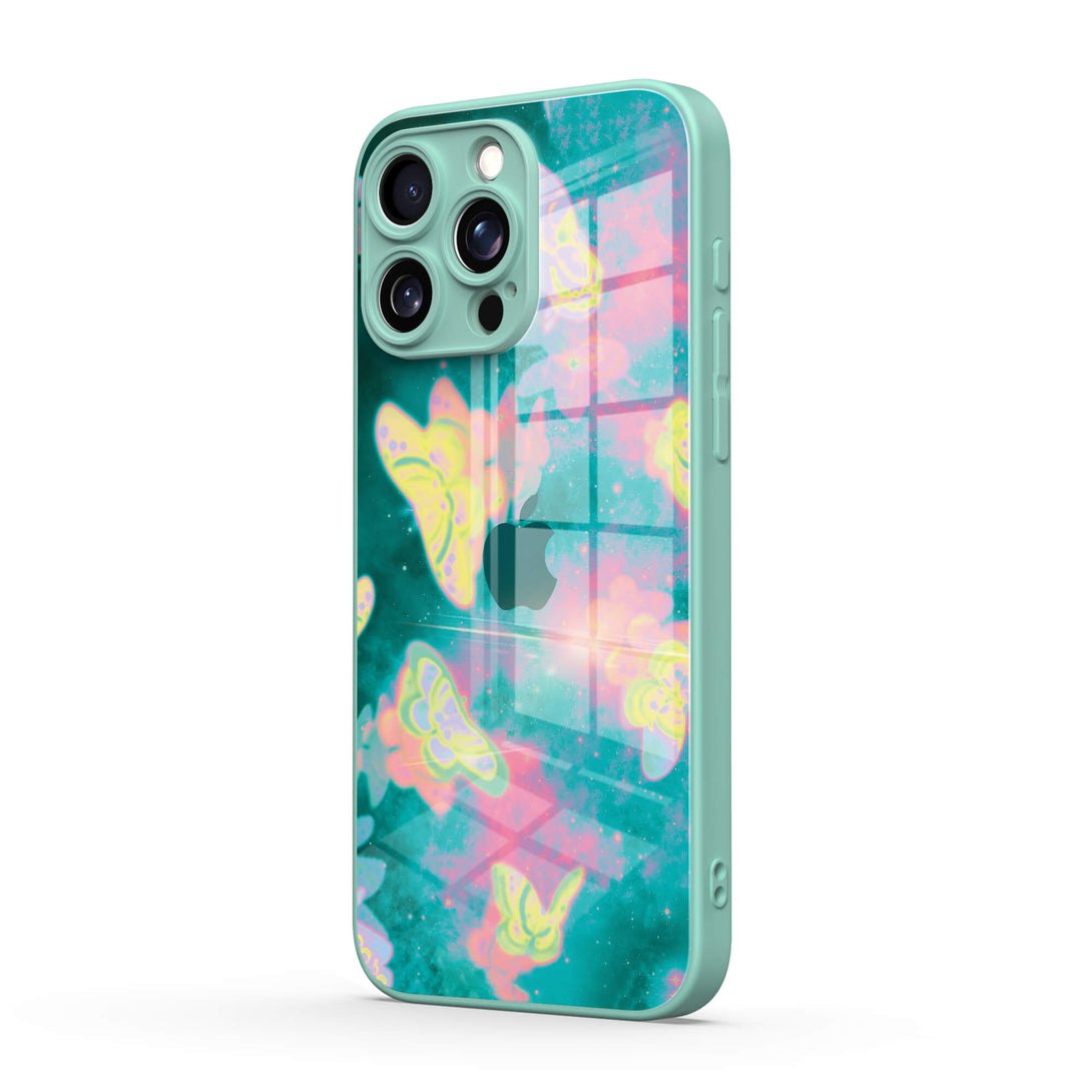 Morpho vlinder - iPhone hoesje