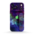 Psychedelic Purple World - iPhone Wrist Strap Case