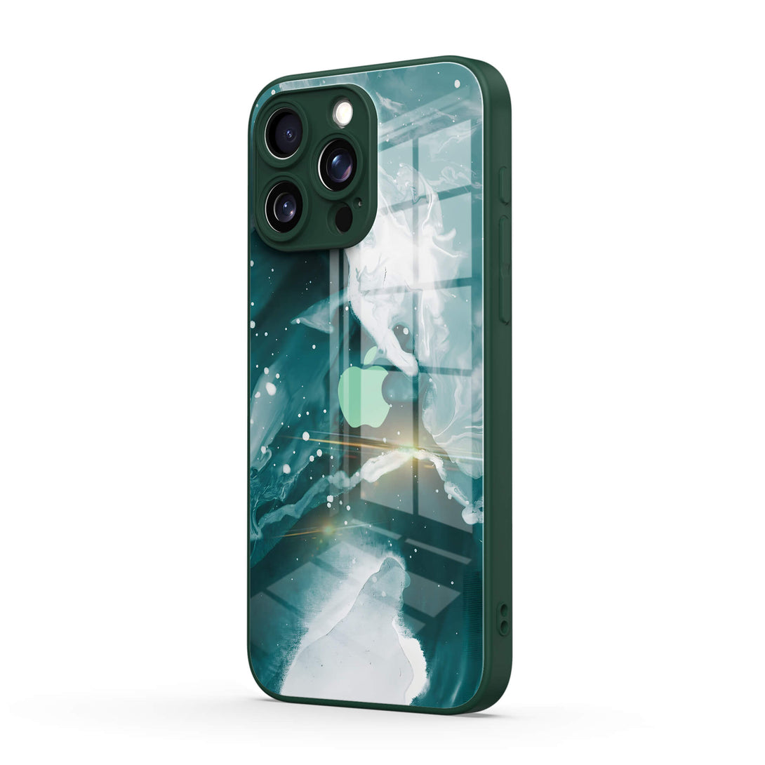 Groene Golf Jade - iPhone-hoesje