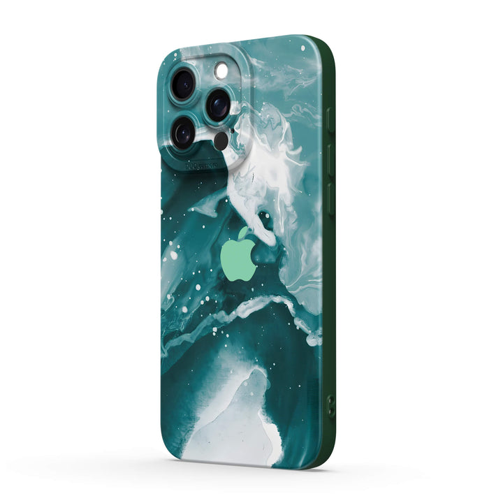 Green Wave Jade - iPhone Case