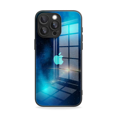 Blue King Star - iPhone Glass Case