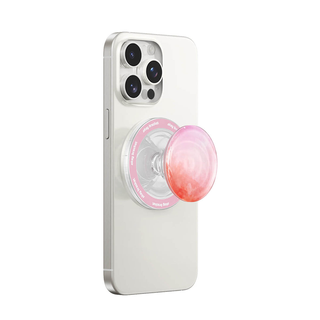 Warming Pink - AirBag Grip For MagSafe
