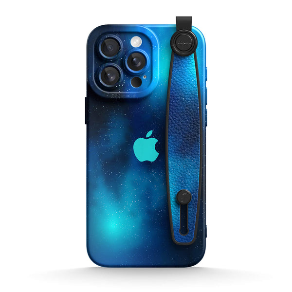 Blue King Star - iPhone Wrist Strap Case