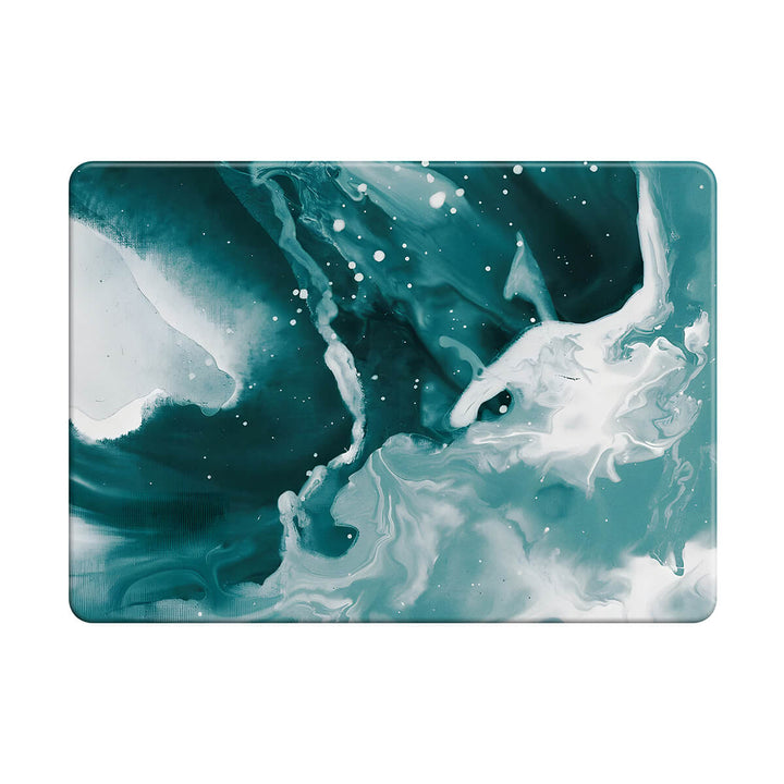 Green Wave Jade - Macbook Case