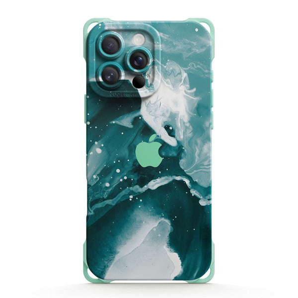 Green Wave Jade - iPhone Ultra Impact Resistant Protective Case