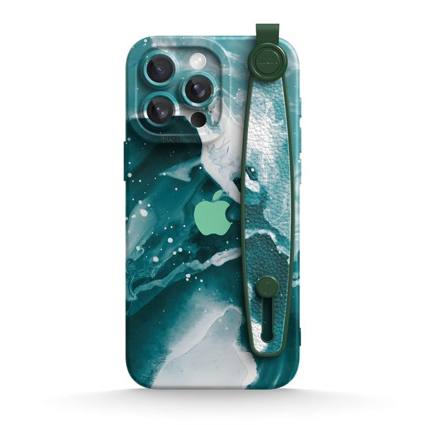 Green Wave Jade - iPhone polsbandhoesje