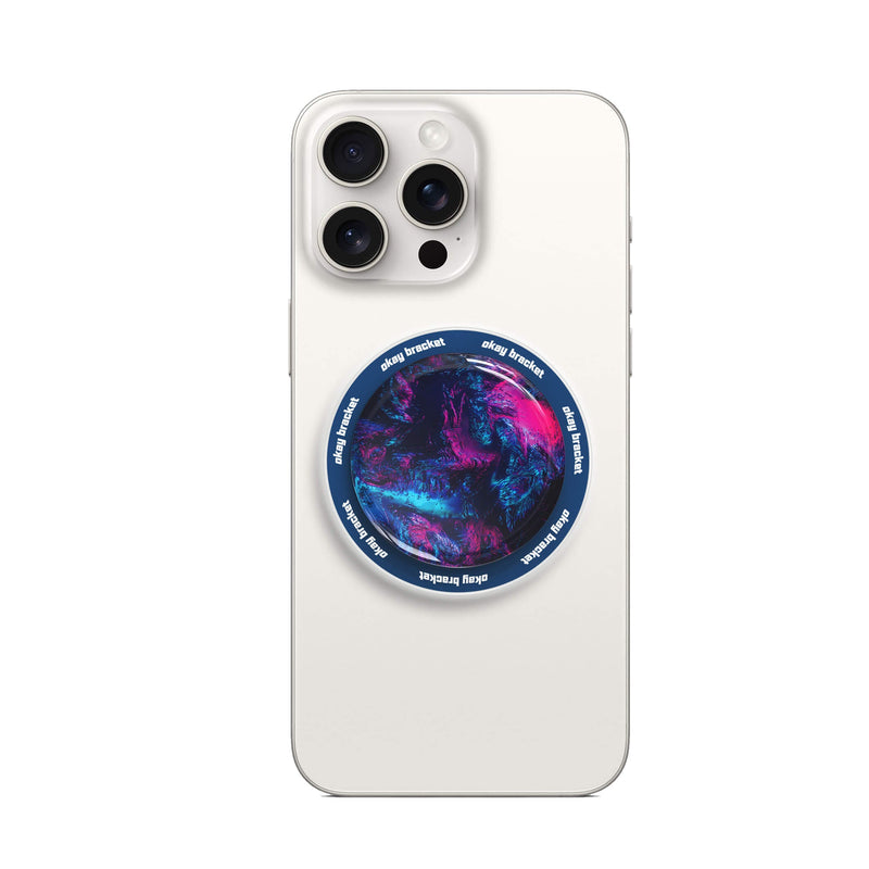 Psychedelic Nebula - MagSafe AirBag Grip