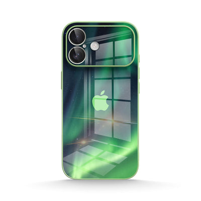 Aurora Green - iPhone Glass Case