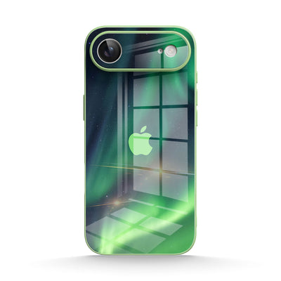 Aurora Green - iPhone Glass Case
