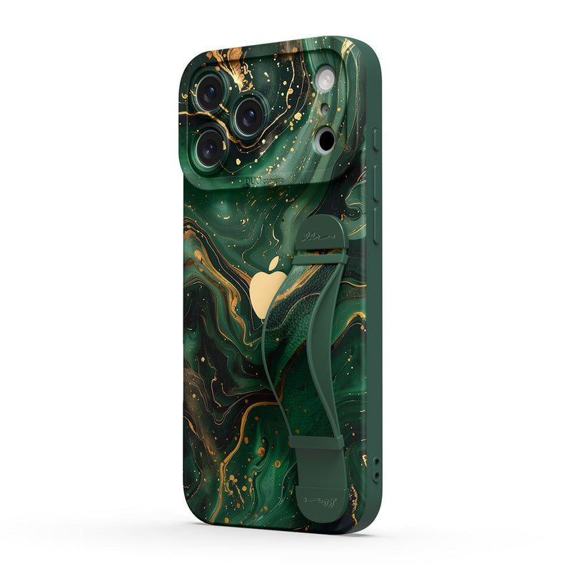 Gilded Green - iPhone Wrist Strap Case