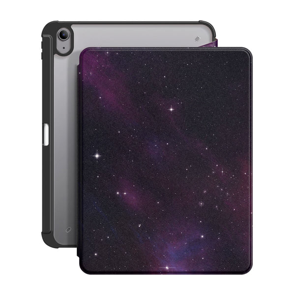 Purple Black - iPad Snap 360° Stand Impact Resistant Case