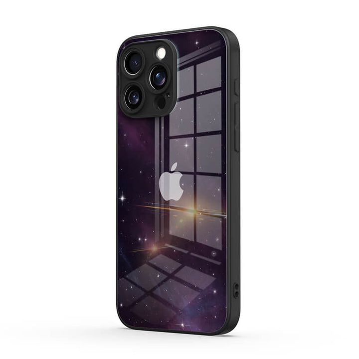 Purple Black - iPhone Case