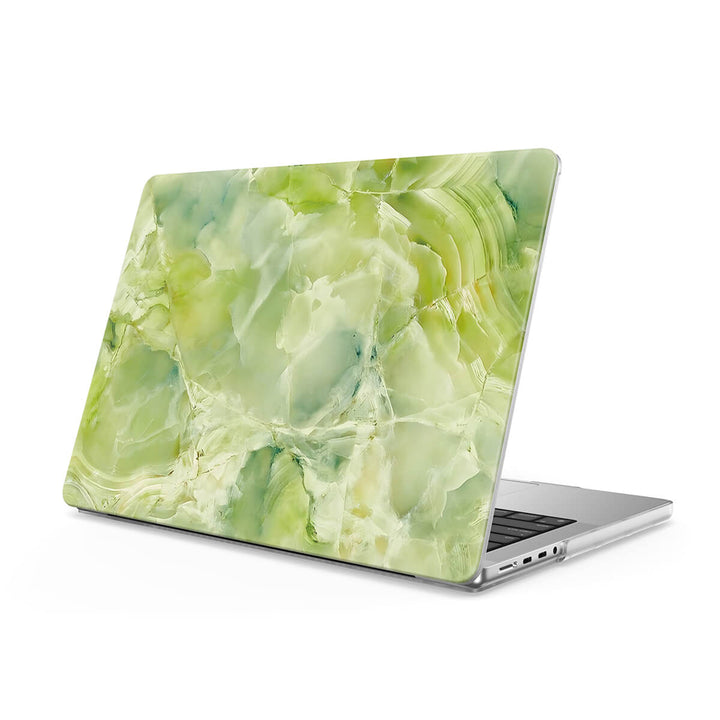 Ice Flower Jade - Macbook Case