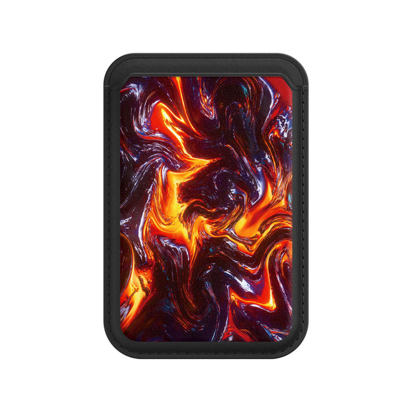 Lava Surge - iPhone Leather Wallet