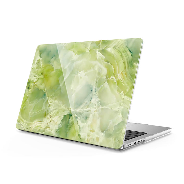 Ice Flower Jade - Macbook Case