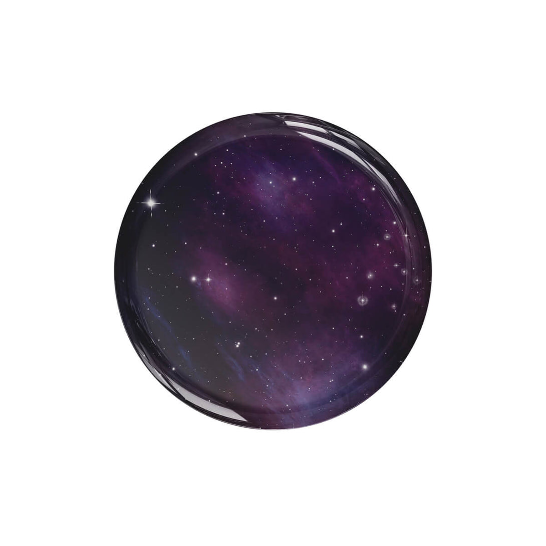 Púrpura Negro - Agarre de bolsa de aire para MagSafe
