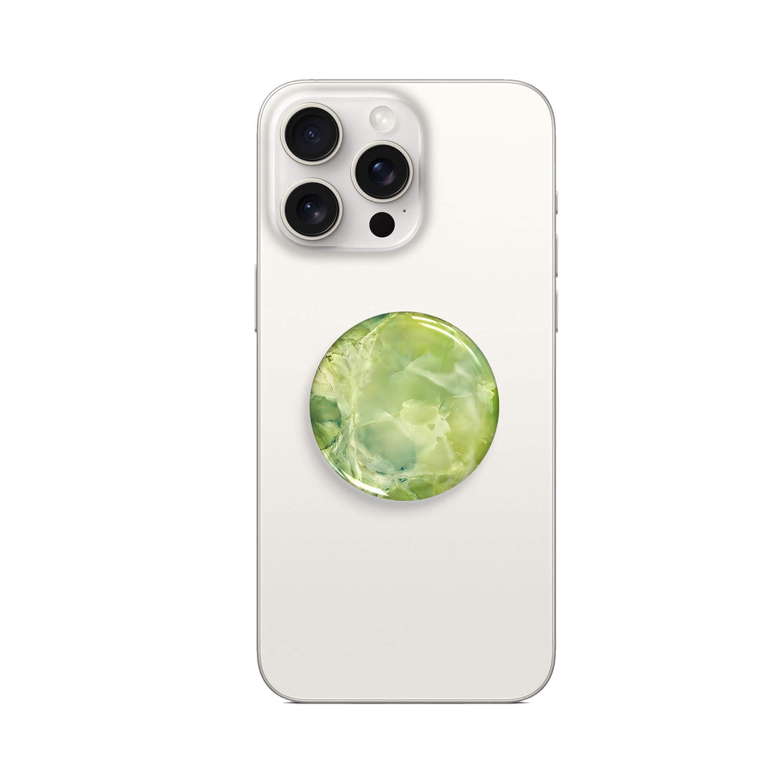 Ice Flower Jade - Agarre de bolsa de aire para MagSafe