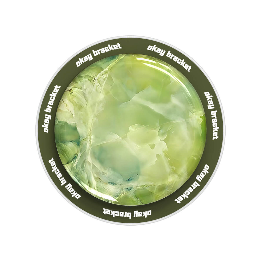 Ice Flower Jade - Agarre de bolsa de aire para MagSafe