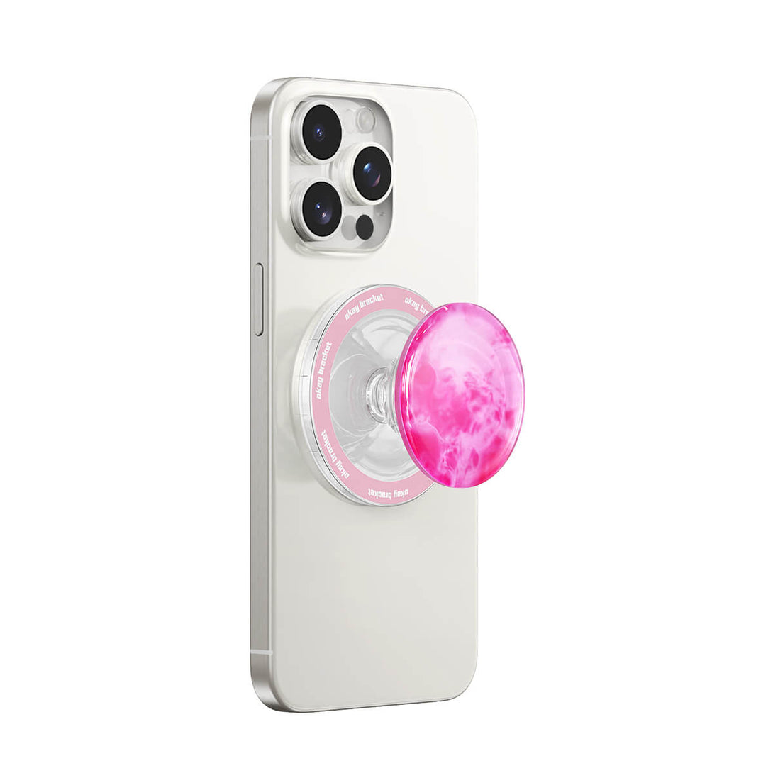 Pink Lava - AirBag Grip For MagSafe