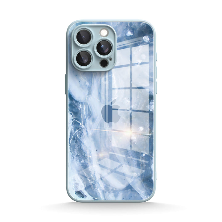 Blue Gray Jade - iPhone Case