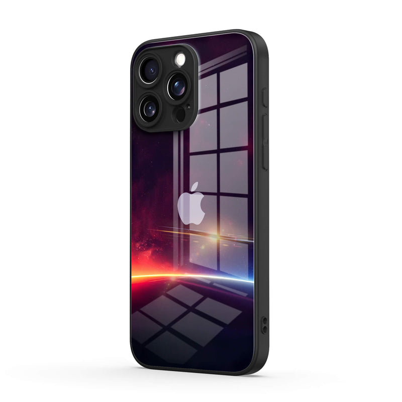 Interstellar Line - iPhone Glass Case
