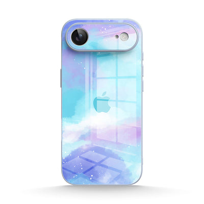 Astral Blue - iPhone Glass Case