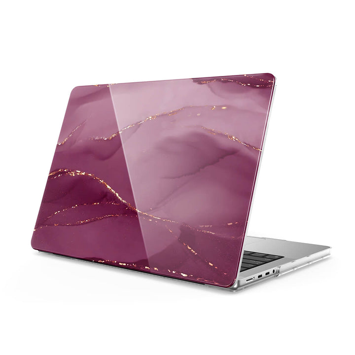 Gilt Plum Red - Macbook Case